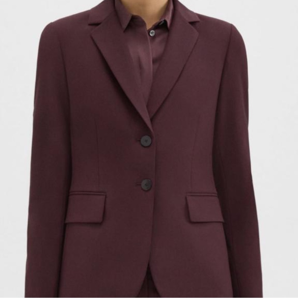 Theory Carissa Blazer in Good Wool